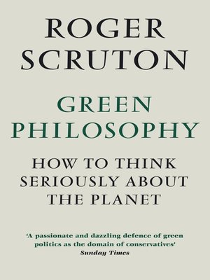 cover image of Green Philosophy